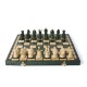 Набір шахів Королівські великі (зелені), 44см х 44см, (Мадон 111)