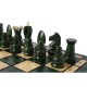 Набір шахів Королівські великі (зелені), 44см х 44см, (Мадон 111)