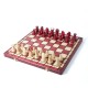Набір шахів Королівські великі (червоні), 44см х 44см, (Мадон 111)