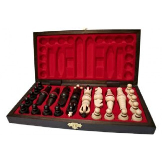 Набір шахів Royal maxi (чорні), 31см х 31см, (Мадон 151)