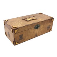 Деревянная коробка для хранения фигур (Украина)