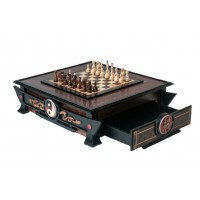 Шахматный стол-трансформер "Династия" (Украина)