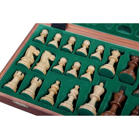 Шахматный набор Американский Стаунтон №5, 49см х 49см (Индия)