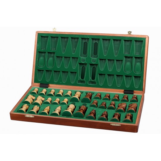 Шахматный набор Американский Стаунтон №5, 49см х 49см (Индия)