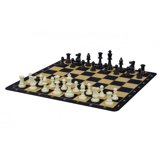 Рулонная виниловая доска, черное дерево, 51см х 51см