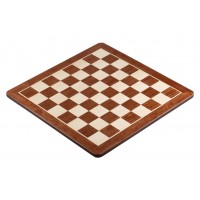 Шахова дошка Padauk №6 з зкругленими кутами, 54см х 54см, нескладна, без позначень