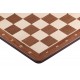 Шахматная доска Padauk №6 с закругленными углами, 54см х 54см, нескладная, с обозначениями