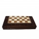 Набор шахматы + шашки + нарды Лотос (темный), 50см х 50см (Украина)