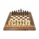 Набір шахи + шашки + нарди Лотос (світлий), 50см х 50см (Україна)