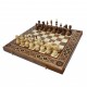Набор шахматы + шашки + нарды Этно (орех), 50см х 50см (Украина)