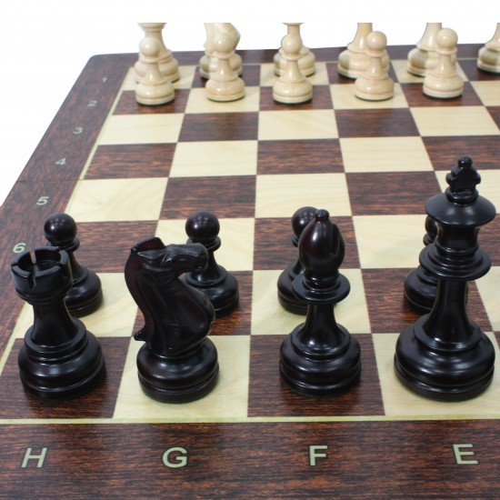 Набір шахів Шовковий кінь, 53 см х 53 см