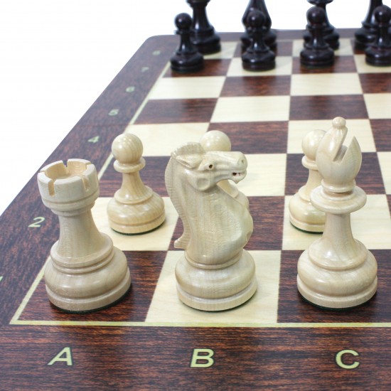 Набор шахмат Шелковый конь, 53 см х 53 см