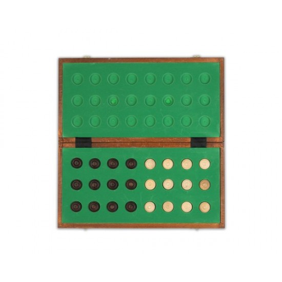 Набор шашки на 64 клетки, 40см х 40см (WEGIEL)