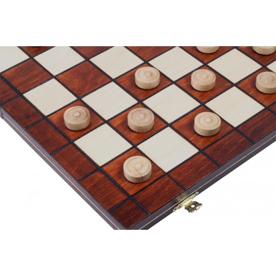 Набір шашки на 64 клітинки, 40см х 40см (WEGIEL)