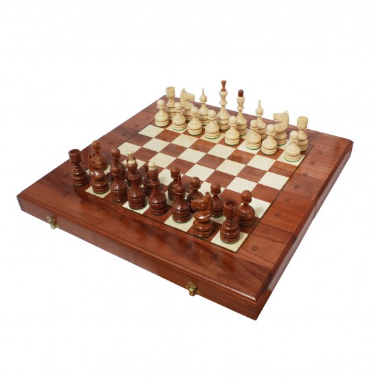 Набор шахматы + шашки + нарды Классик (черешня), 50см х 50см (Украина)