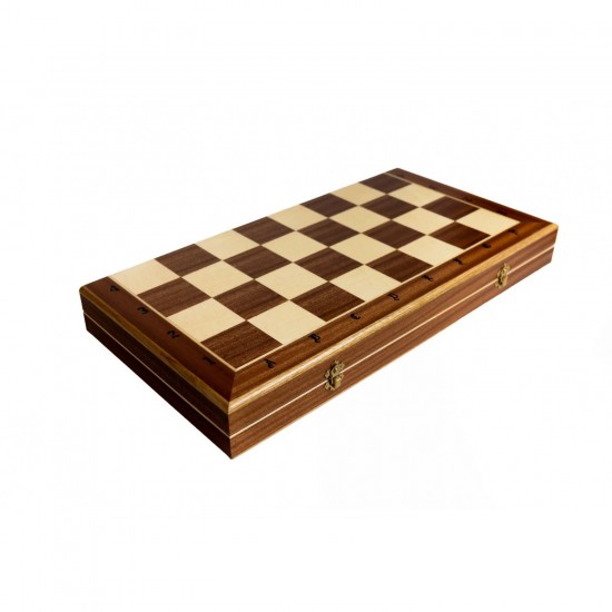 Набор шахмат Лотос интарсия, 59см х 59см