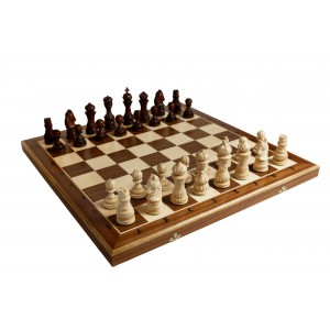 Набір шахів Лотос інтарсія, 59см х 59см