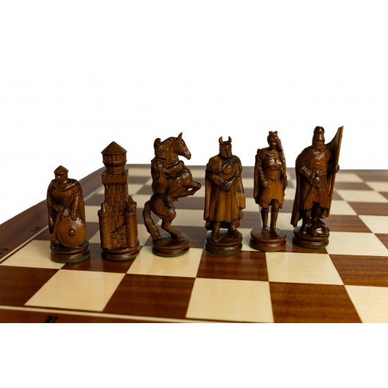 Набір шахів Лицарі, 65см х 65см (Мадон 121)