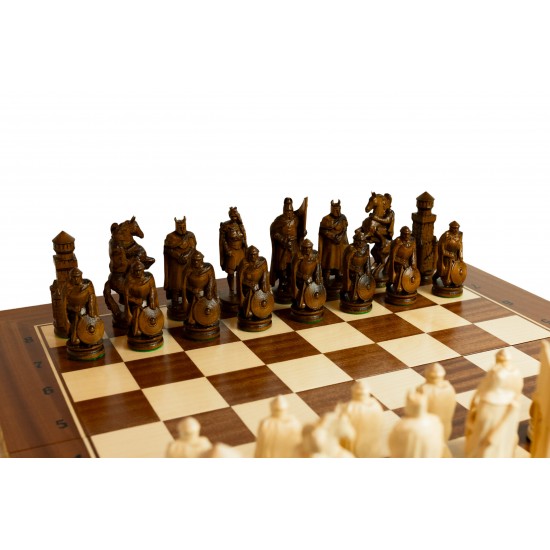 Набір шахів Лицарі, 65см х 65см (Мадон 121)