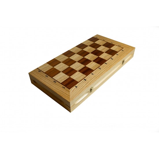 Набор шахмат Французские Рыцари (интарсия), 62см х 62см, (Мадонн 126)