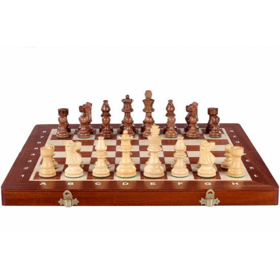 Шахматный набор Французский Стаунтон №6, 53 см х 53 см (Индия)