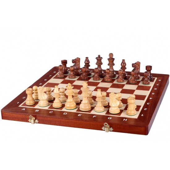 Шаховий набір Французький Стаунтон №6, 53 см х 53 см (Індія)