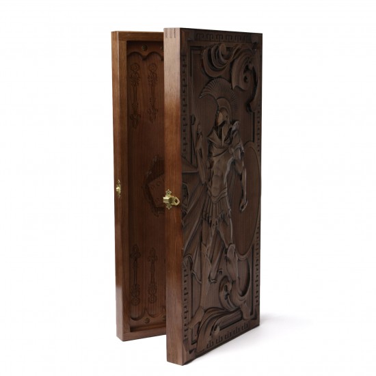 Нарди дерев'яні Арес і Афіна, 55см х 50см. Ручна робота (Україна)